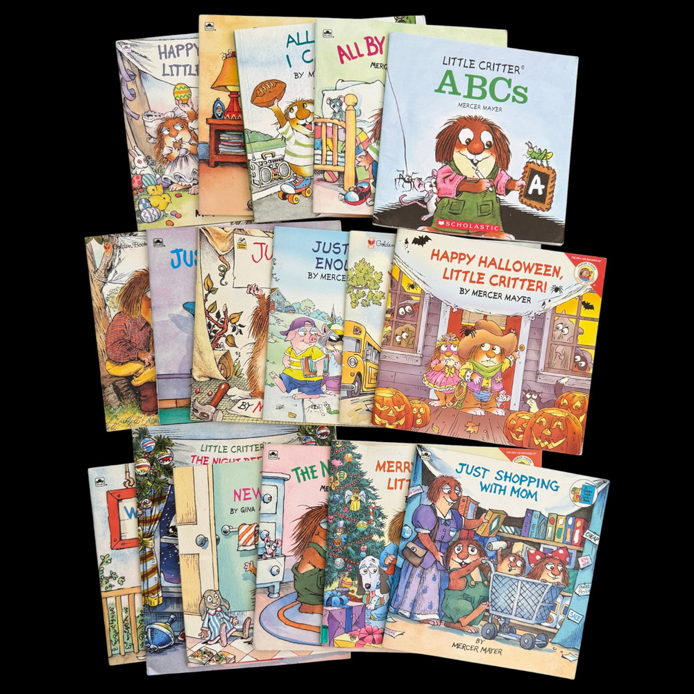 Lot of 17 Little Critter Books by Mercer Meyer Paperback I Can Read Holiday ABCs